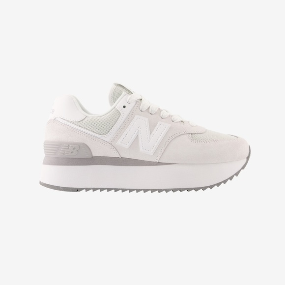New Balance Womens 574 Stacked WL574ZSC - Picture 2 of 8